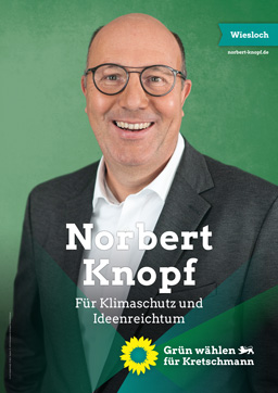 Wahlplakat Norbert Knopf